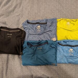 Bundle of running shirts Men's Medium and Large